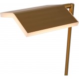 Lampa podłogowa ze ściemniaczem Aaron LED mosiężna Lucide