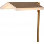 Lampa podłogowa ze ściemniaczem Aaron LED mosiężna Lucide