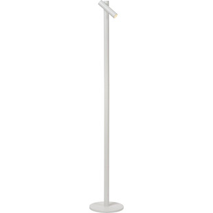Lampa zewnętrzna stojąca z włącznikiem dotykowym Antrim LED 120cm biała Lucide
