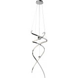 Lampa wisząca glamour Ritz LED 60cm chromowana MaxLight