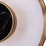 Kinkiet dekoracyjny Retro LED złoty MaxLight
