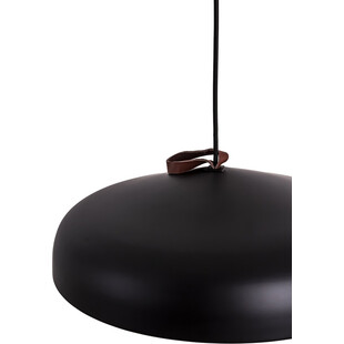 Lampa wisząca skandynawska Nord LED 42cm czarna MaxLight