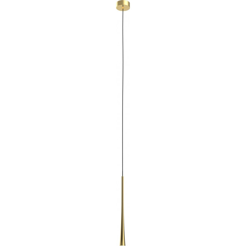 Lampa wisząca minimalistyczna Coffee Mini LED 3cm złota MaxLight