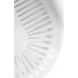 Kinkiet owalny dekoracyjny Sauva 55cm biały Ummo