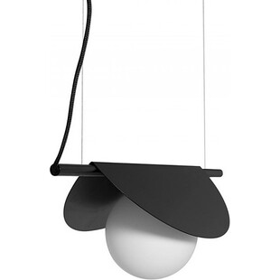 Lampa wisząca designerska Sallo A 60cm czarna Ummo