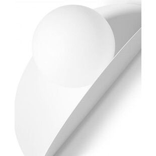 Lampa wisząca designerska Sallo A 60cm biała Ummo