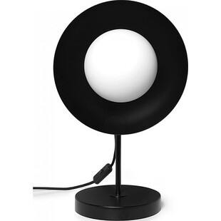 Lampa stołowa designerska Kello czarna Ummo