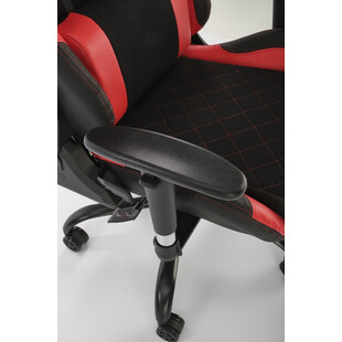 Fotel komputerowy dla gracza Drake czarny / czerwony Halmar