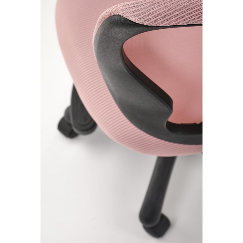Fotel biurowy młodzieżowy Nani różowy Halmar