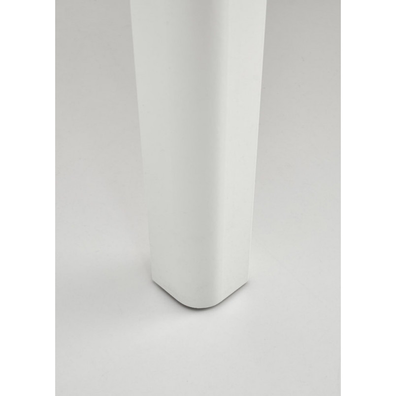 Stół okrągły rozkładany Ringo 102cm dąb craft / biały Halmar