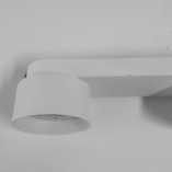 [OUTLET] Lampa sufitowa podwójna Space White II 26cm biała TK Lighting