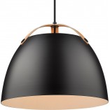 [OUTLET] Lampa wisząca skandynawska Oslo 40cm czarna