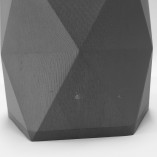 [OUTLET] Lampa wisząca z drewnem Fano III 58cm Grafitowa