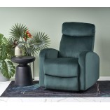 Fotel rozkładany z funkcją kołyski Wonder Velvet zielony Halmar