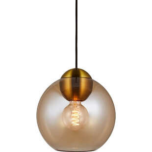 Lampa szklana kula Bubbles 24 burszytnowa HaloDesign