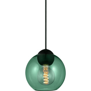 Lampa szklana kula Bubbles 18 zielona HaloDesign