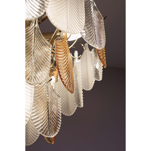 Lampa wisząca dekoracyjna Arwena 80cm złota MaxLight