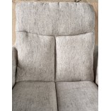Krzesło fotelowe obrotowe K495 beżowe Halmar
