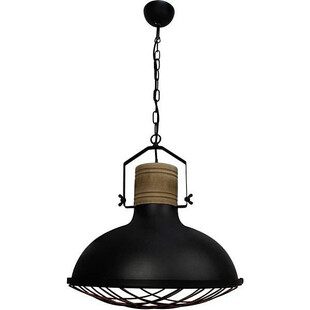 Lampa wisząca industrialna Emma 47 Czarny Korund marki Brilliant