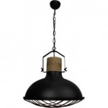 Lampa wisząca industrialna Emma 47 Czarny Korund marki Brilliant