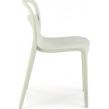 Krzesło nowoczesne z tworzywa K490 miętowe Halmar
