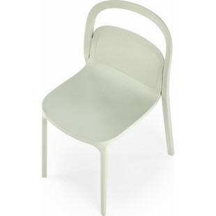 Krzesło nowoczesne z tworzywa K490 miętowe Halmar