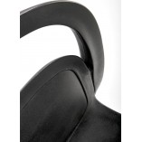 Krzesło nowoczesne z tworzywa K490 czarne Halmar