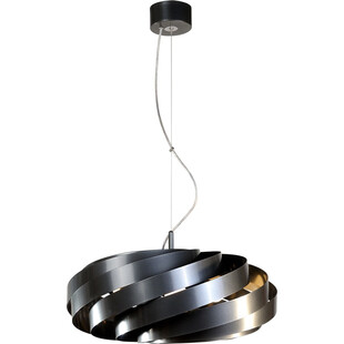 Lampa wisząca nowoczesna Vento 60cm antracyt Zumaline