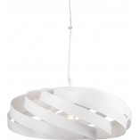 Lampa wisząca nowoczesna Vento 60cm biała Zumaline