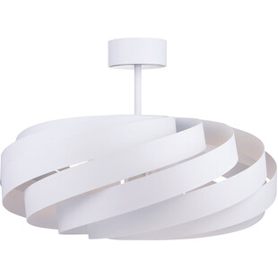 Lampa sufitowa nowoczesna Vento 60cm biała Zumaline