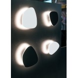 Kinkiet nowoczesny Puzzle LED 19,8cm czarny MaxLight