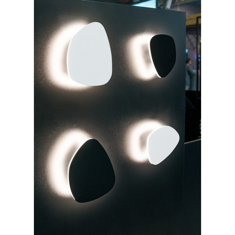 Kinkiet nowoczesny Puzzle LED 14,8cm czarny MaxLight