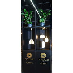 Lampa podłogowa glamour Seda LED złota marki MaxLight