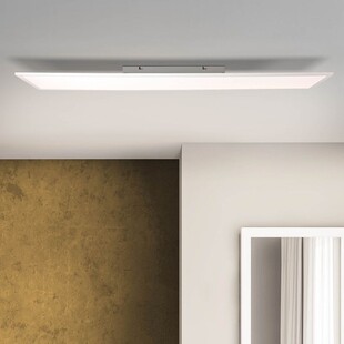 Plafon nowoczesny Buffi LED 4000K 120x30cm biały Brilliant