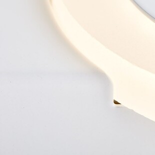 Plafon podwójny nowoczesny Meriza 38cm biały Brilliant