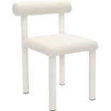 Krzesło tapicerowane designerskie Object080 ecru NG Design