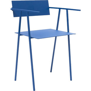 Krzesło metalowe designerskie Object044 niebieskie NG Design