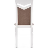 Krzesło drewniane tapicerowane CITRONE białe/INARI 23 marki Halmar