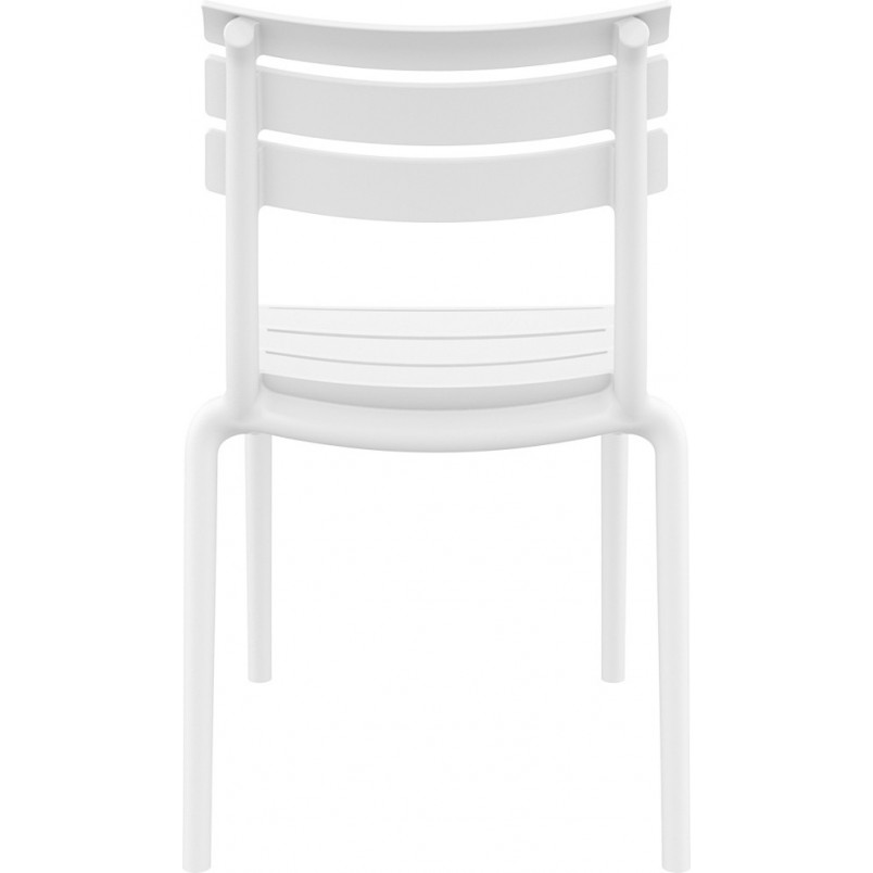 Krzesło plastikowe ogrodowe Helen białe Siesta