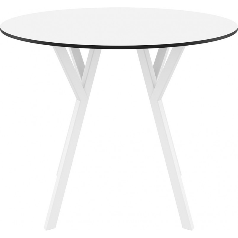 Stół okrągły Max 90cm biały Siesta