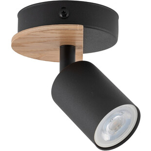 Reflektor sufitowy loft Cover Wood czarny / drewno TK Lighting