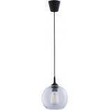Lampa wisząca szklana kula Cubus 18cm przeźroczysta TK Lighting