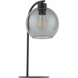 Lampa stołowa szklana kula Cubus grafitowo-czarna TK Lighting