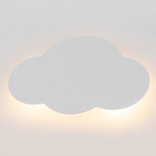 Kinkiet dziecięcy chmurka Cloud biały TK Lighting