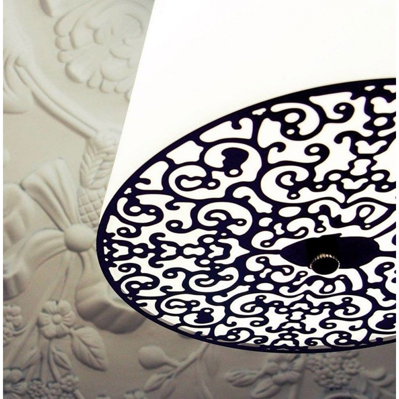 Lampa wisząca designerska Frozen Garden 60cm biały połysk Step Into Design