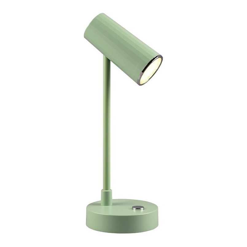 Lampa na biurko ze ściemniaczem Lenny LED zielona Reality