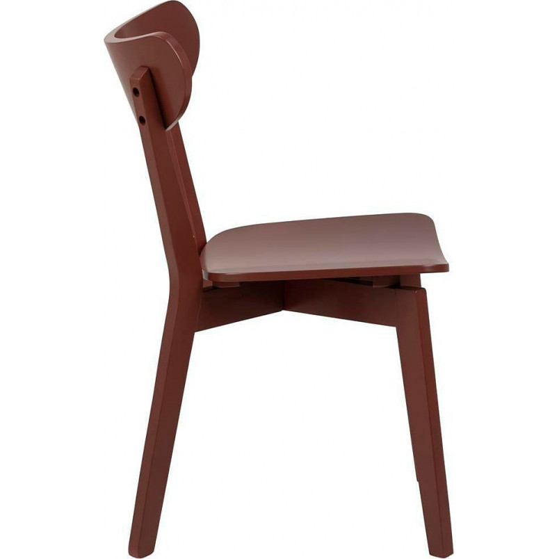 Krzesło drewniane Roxby czerwone Actona