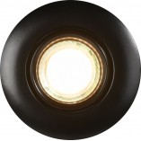 Lampa podtynkowa downlight do łazienki Umberto 7,9cm czarny Nordlux