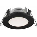 Lampa podtynkowa downlight Leonis LED 4000K czarna 3 sztuki Nordlux
