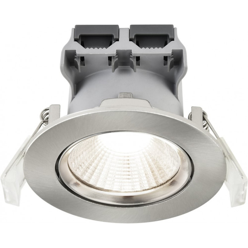 Lampa podtynkowa downlight 3 sztuki Fremont LED IP23 4000K stal szczotkowana Nordlux